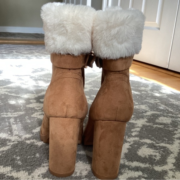 NWOT! Nadira suede Lace up Boots - Picture 7 of 16